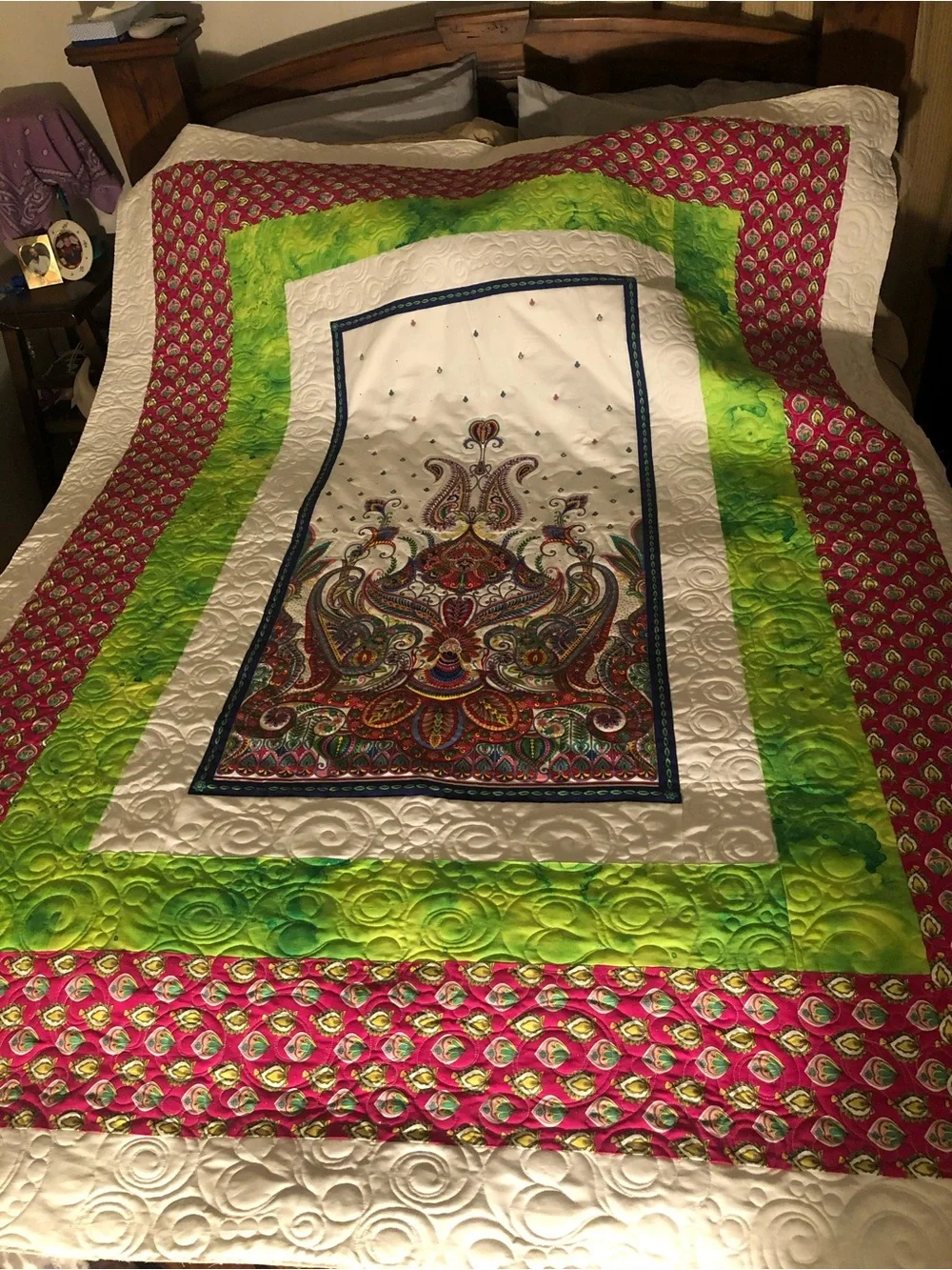 N/A vibrant paisley